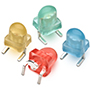 3-Lead Surface-Mount SMT Lamps